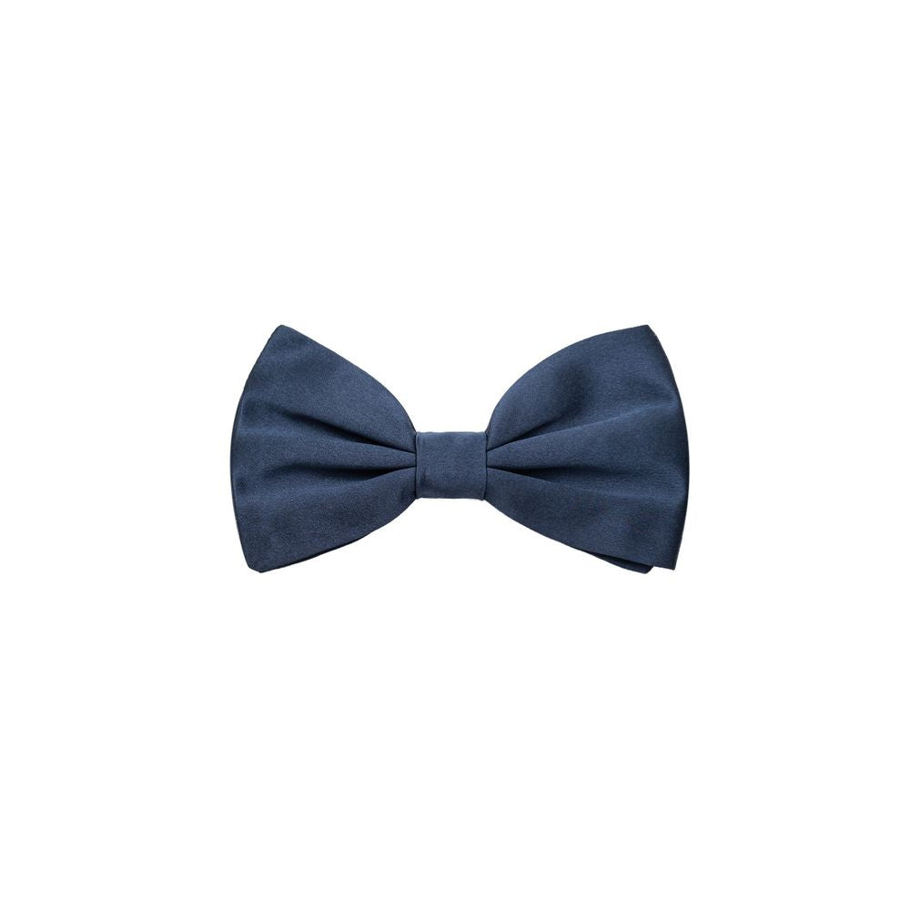 Dolce & Gabbana Blauer Seiden-Schleife