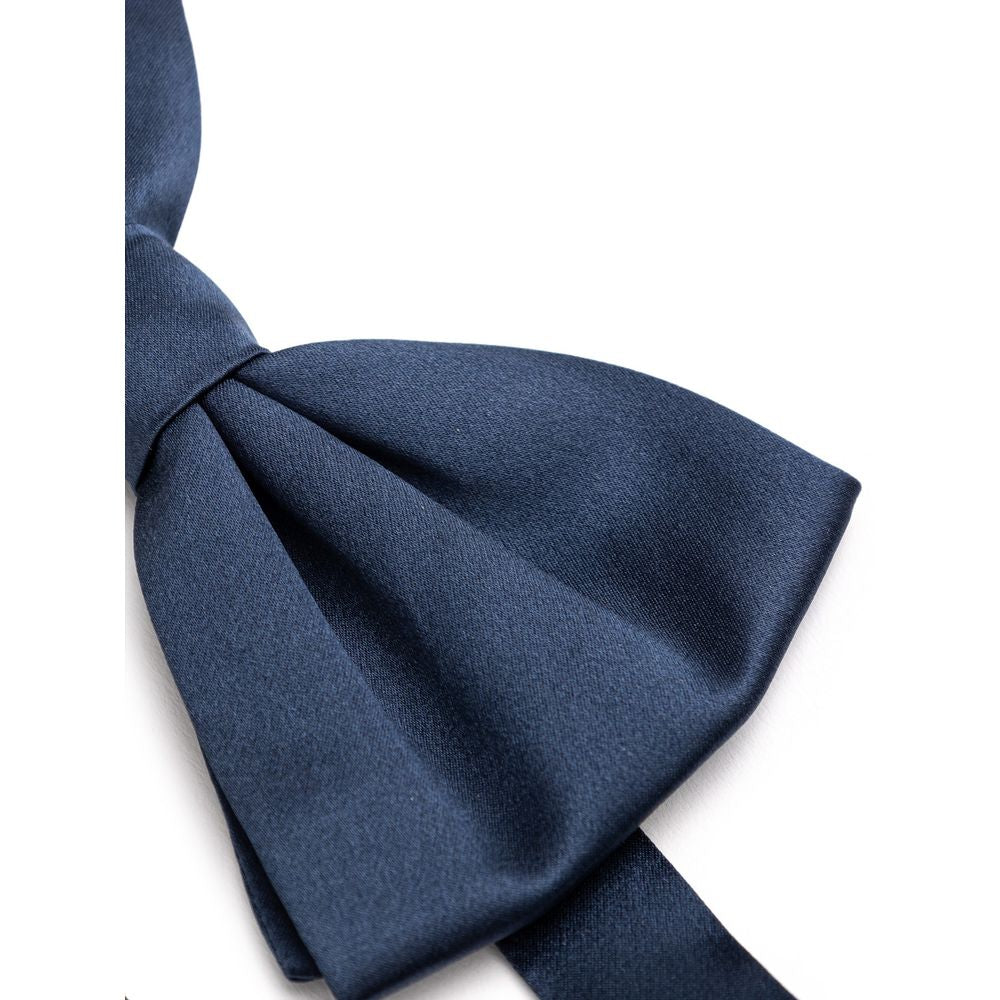 Dolce & Gabbana Blauer Seiden-Schleife