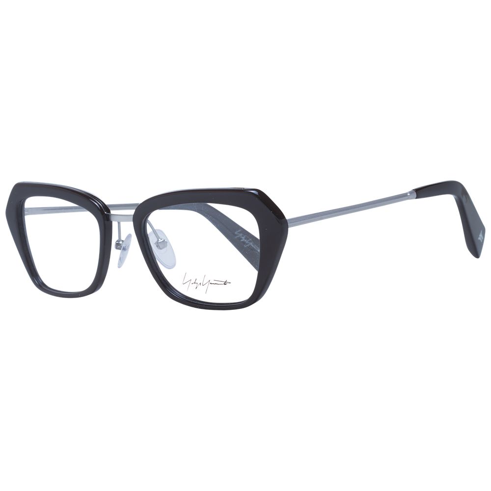 Yohji Yamamoto Glasses with Metal and Plastic Frames in Black