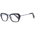 Yohji Yamamoto Glasses with Metal and Plastic Frames in Black