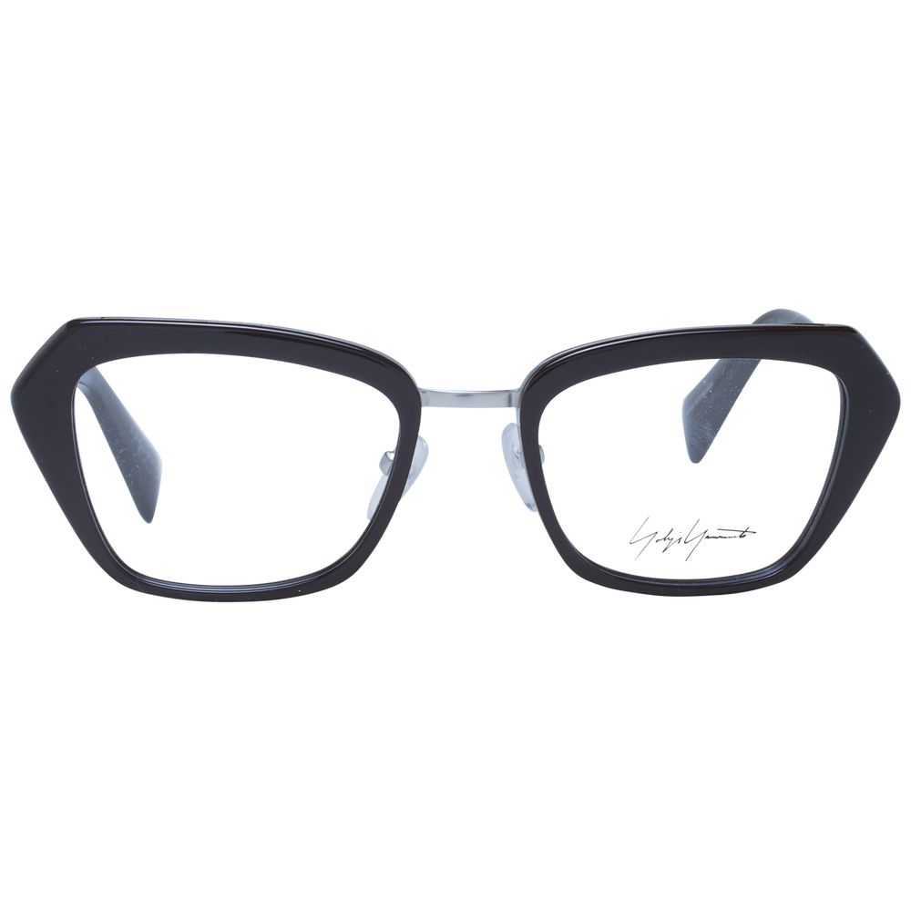 Yohji Yamamoto Glasses with Metal and Plastic Frames in Black