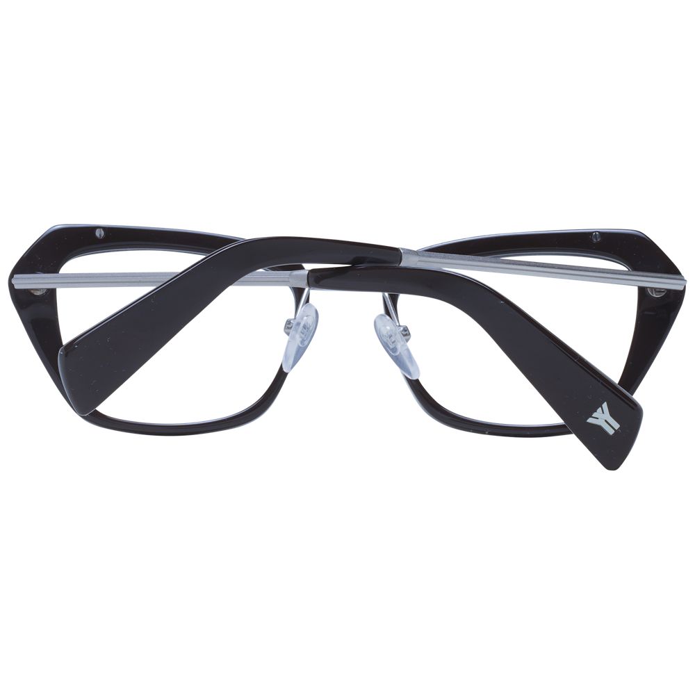 Yohji Yamamoto Glasses with Metal and Plastic Frames in Black
