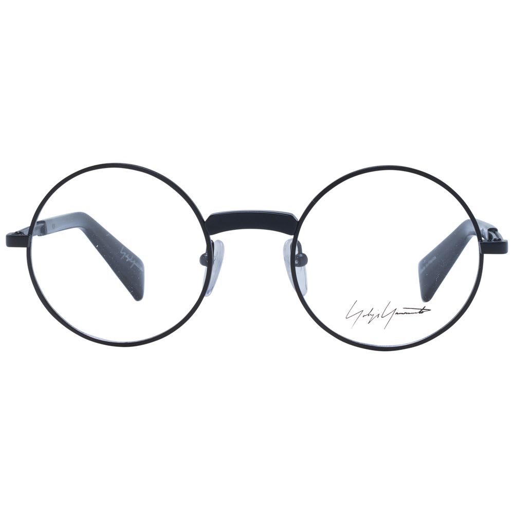 Yohji Yamamoto metal glasses with black frame