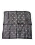 Dolce & Gabbana Brown Elephant Fantasy Pocket Square