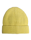 Dolce & Gabbana Gelbe Baumwolle gestrickt Winter Beanie Hut