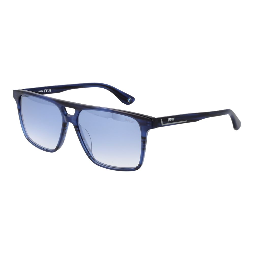 BMW Blaue Sonnenbrille aus Acetat