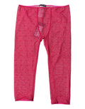 Dolce & Gabbana Fuchsia Logo Lace Lingerie Gekürzte Enge Unterwäsche