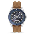 Timberland Brown Leather Strap Watch