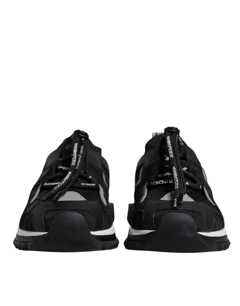 Dolce & Gabbana Schwarz Mesh Sorrento Trekking Turnschuhe Schuhe