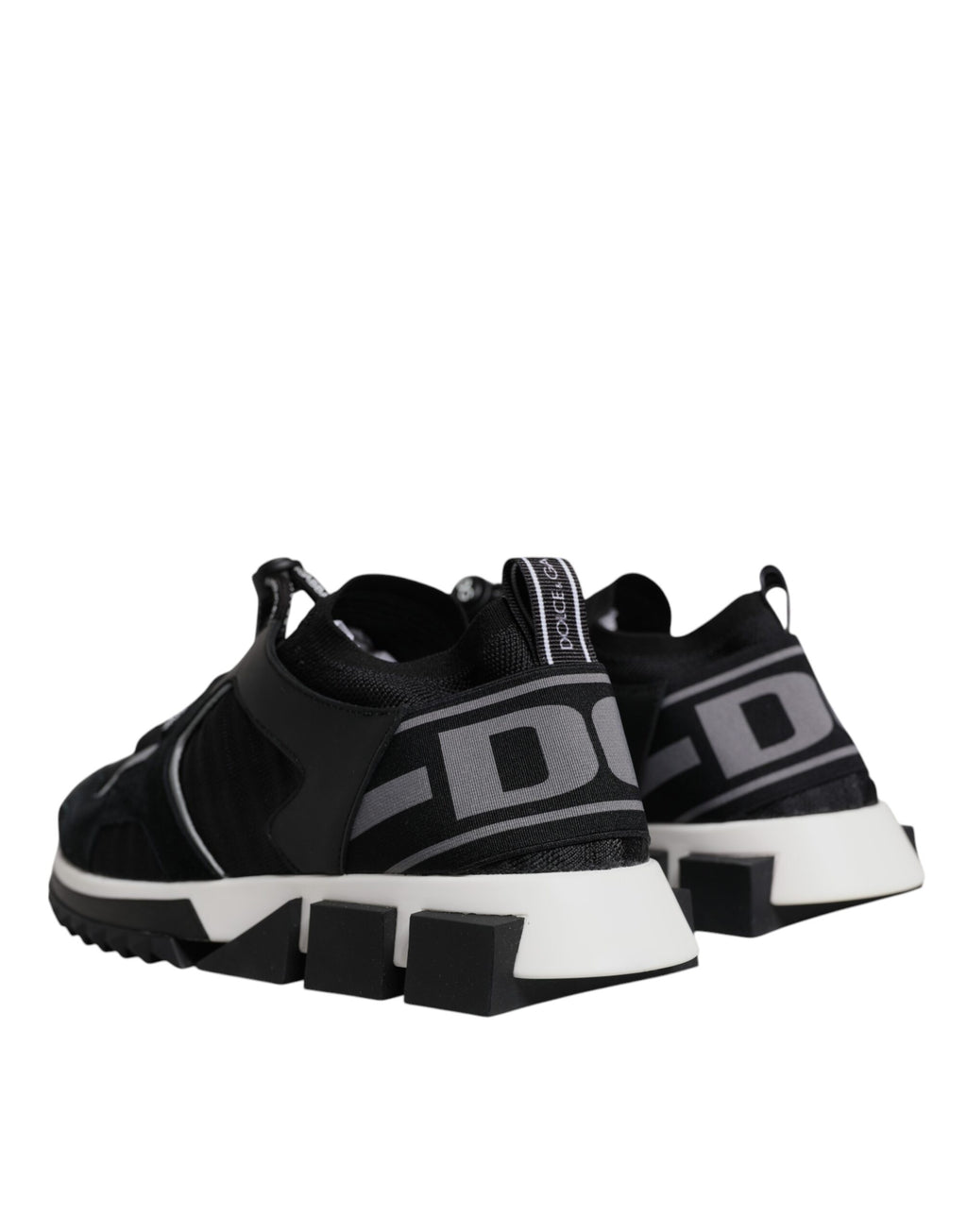 Dolce & Gabbana Schwarz Mesh Sorrento Trekking Turnschuhe Schuhe
