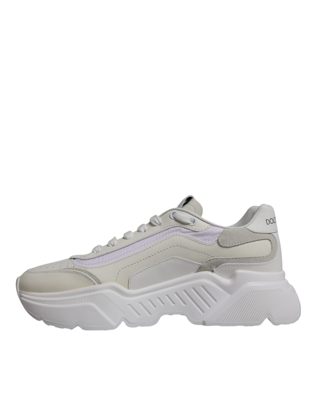 Dolce & Gabbana White Daymaster Low-Top Sneakers Shoes
