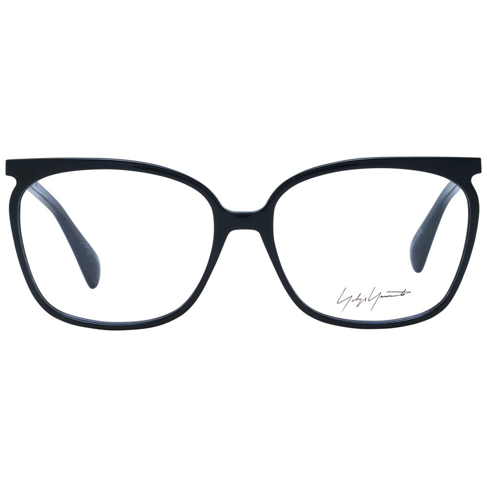 Yohji Yamamoto Schwarze Brille aus Acetat (Gestell)