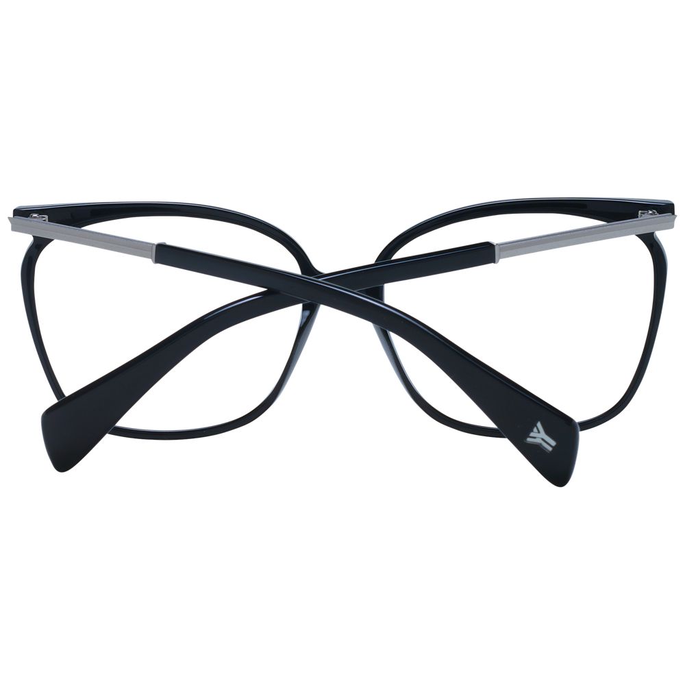 Yohji Yamamoto Schwarze Brille aus Acetat (Gestell)