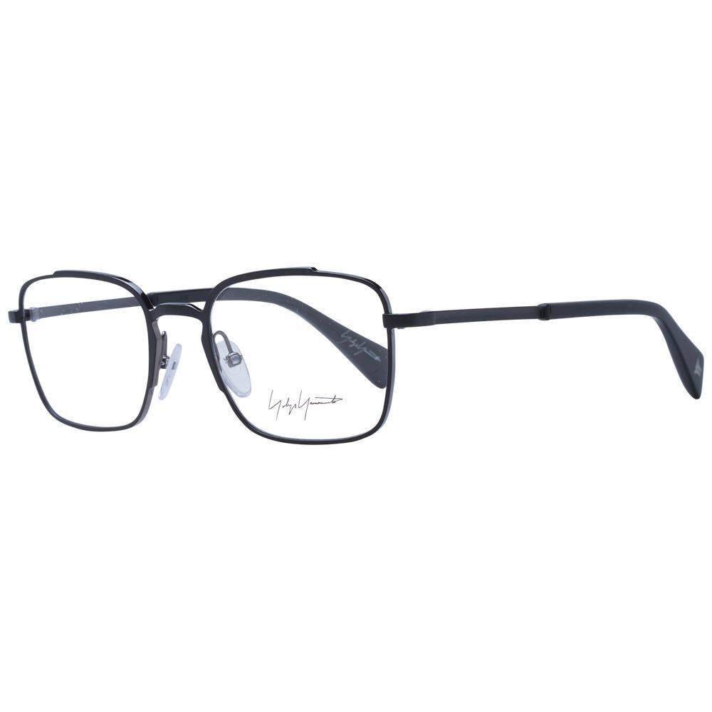 Yohji Yamamoto Schwarze Metallbrille (Gestell)