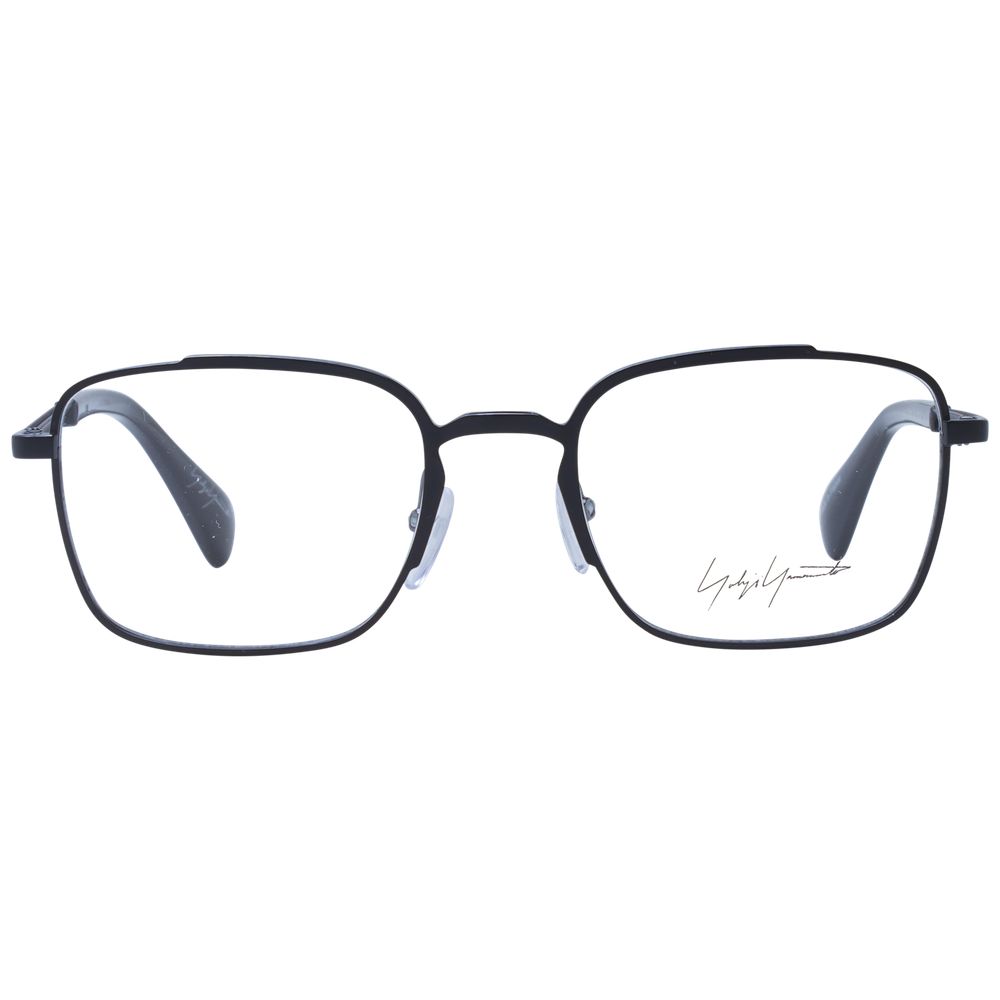 Yohji Yamamoto Schwarze Metallbrille (Gestell)