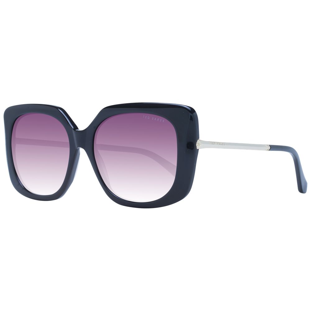 Ted Baker Schwarze Sonnenbrille aus Acetat