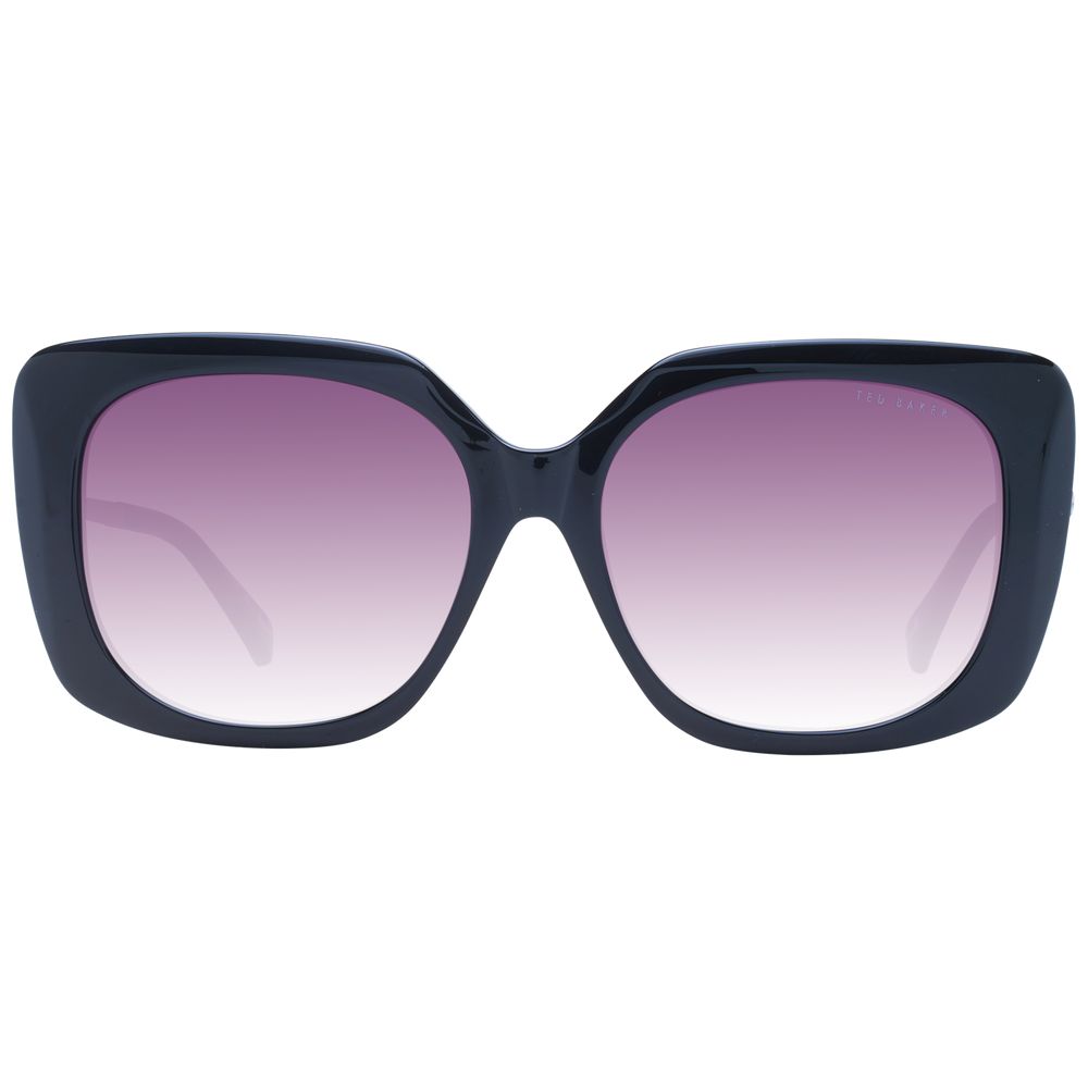 Ted Baker Schwarze Sonnenbrille aus Acetat