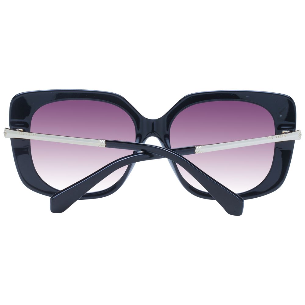 Ted Baker Schwarze Sonnenbrille aus Acetat