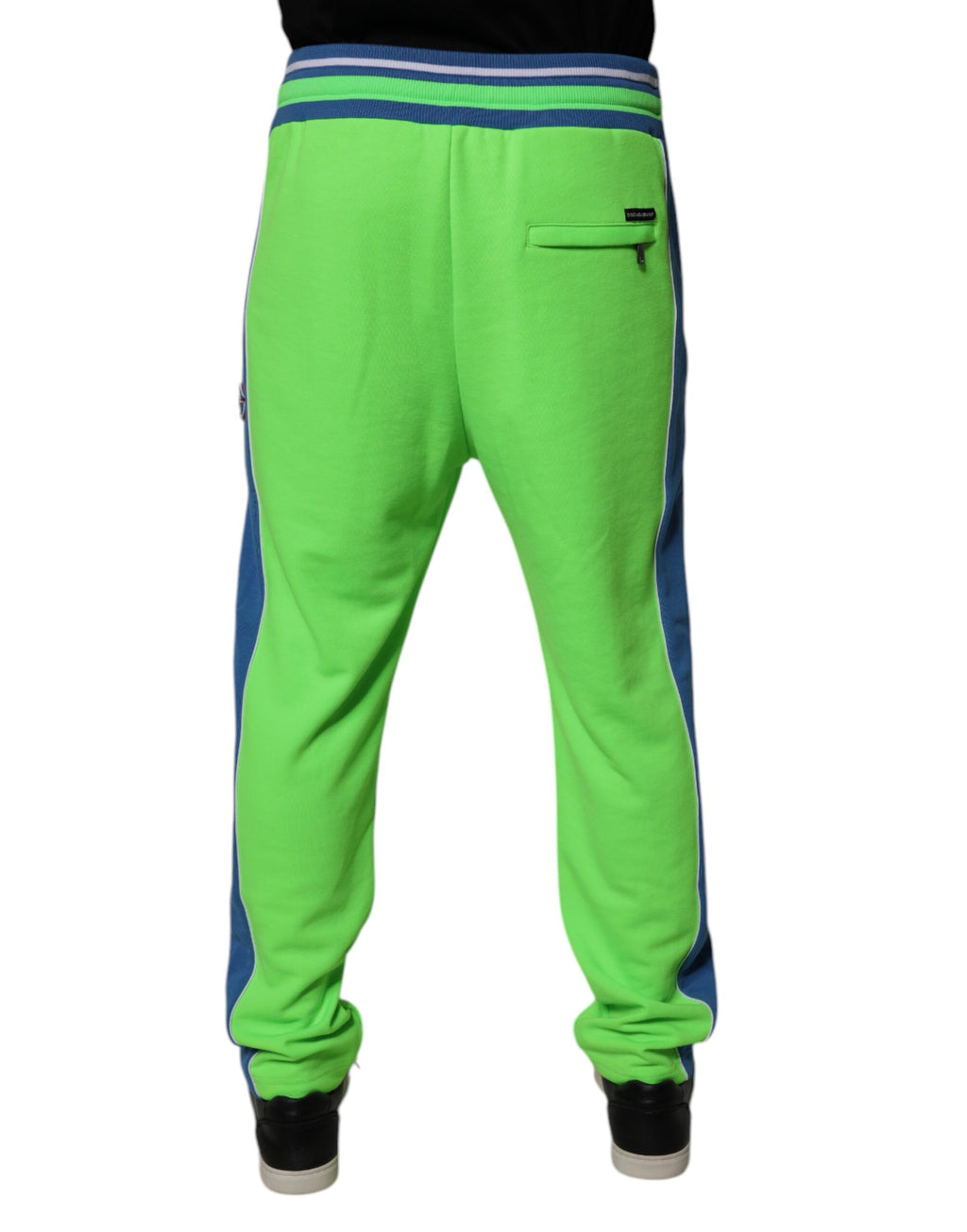Dolce & Gabbana Green-Blue Jogger Sweatpants