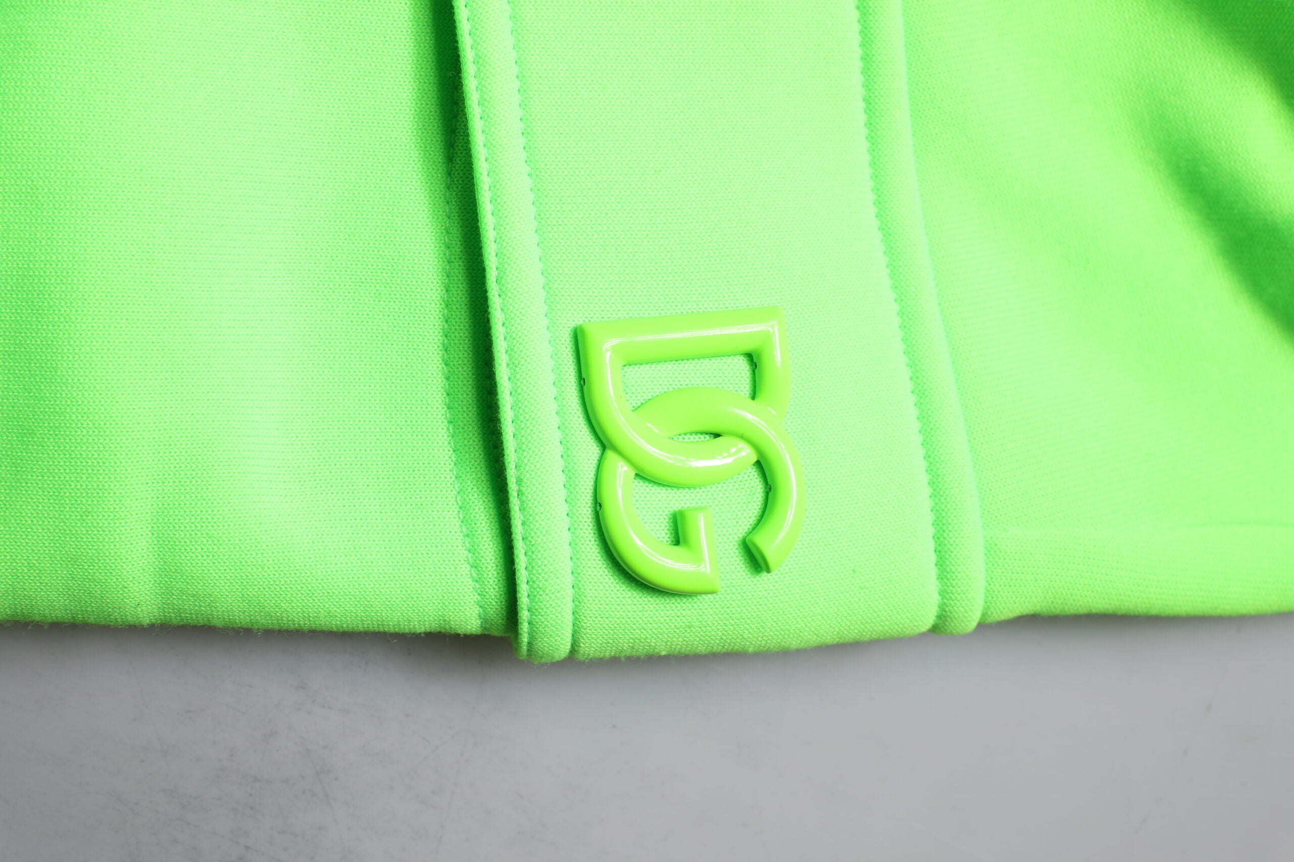 Dolce & Gabbana Neon Green Cargo Jogger Men's Sweatpants Trousers