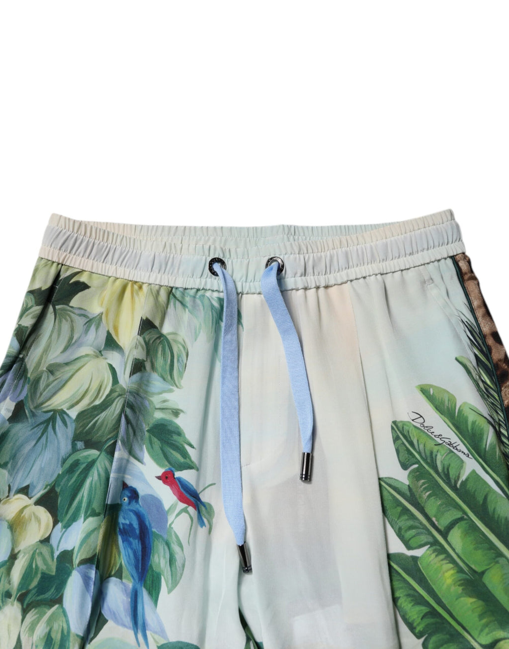 Dolce & Gabbana Multicolor Tropical Jogger Sweatpants