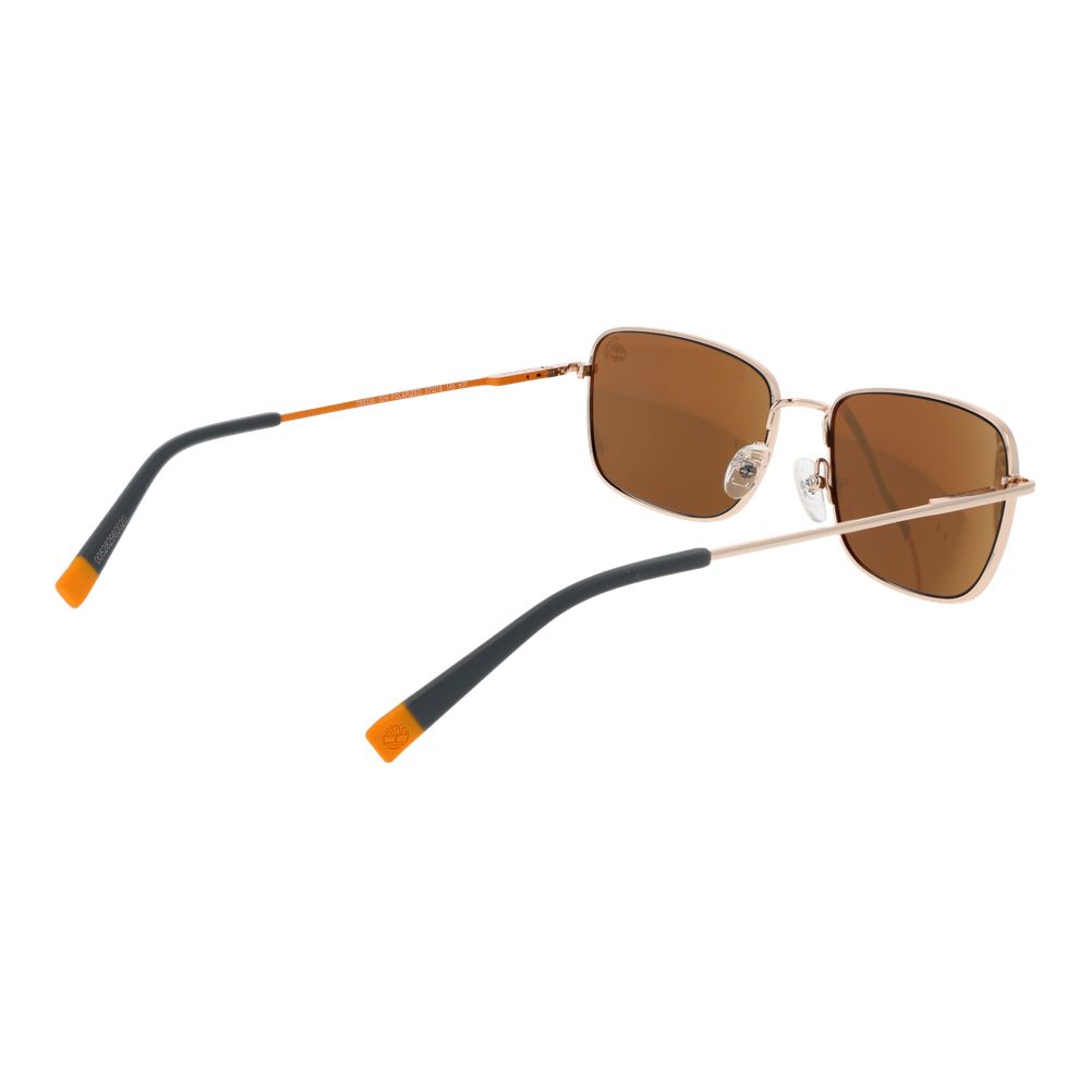 Timberland Goldene Metall-Sonnenbrille
