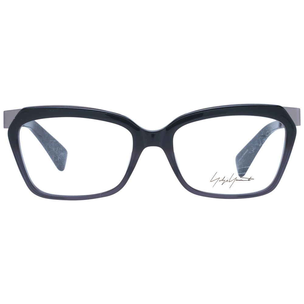 Yohji Yamamoto Schwarze Brille aus Acetat (Gestell)