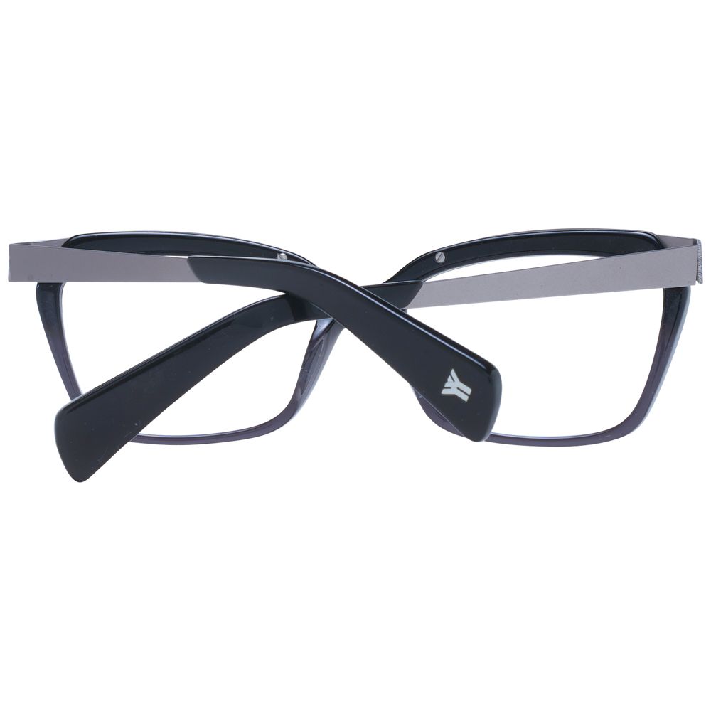 Yohji Yamamoto Schwarze Brille aus Acetat (Gestell)