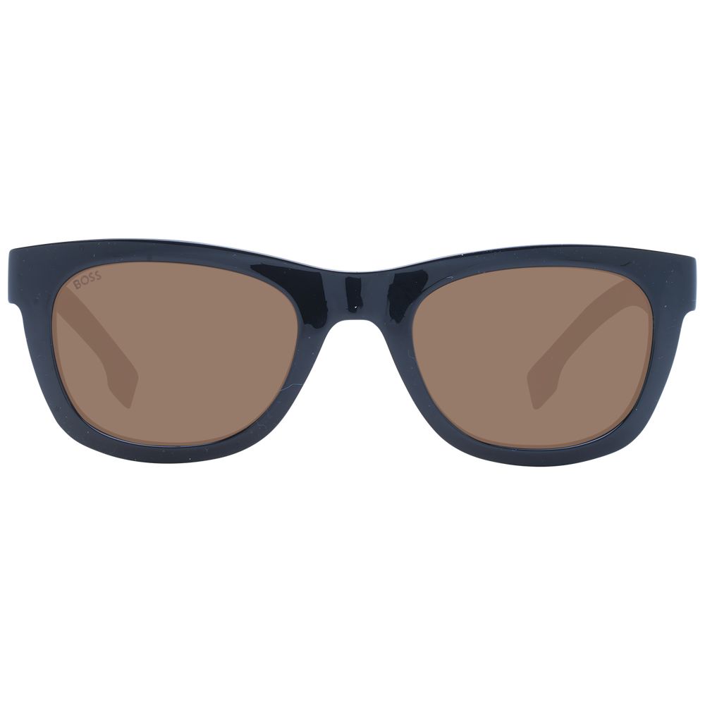 Hugo Boss sunglasses made of black eco-cellulose propionate