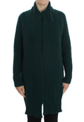 Dolce & Gabbana Green Cashmere Knit Cardigan