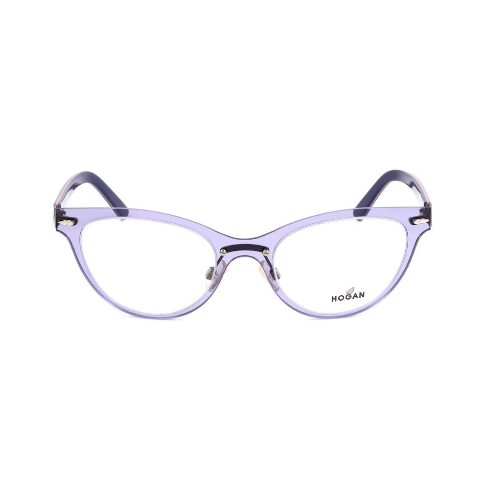 Hogan Light Blue Plastic Eyeglass Frames