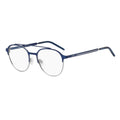 Hugo Boss Blue Metal Eyeglasses Frames