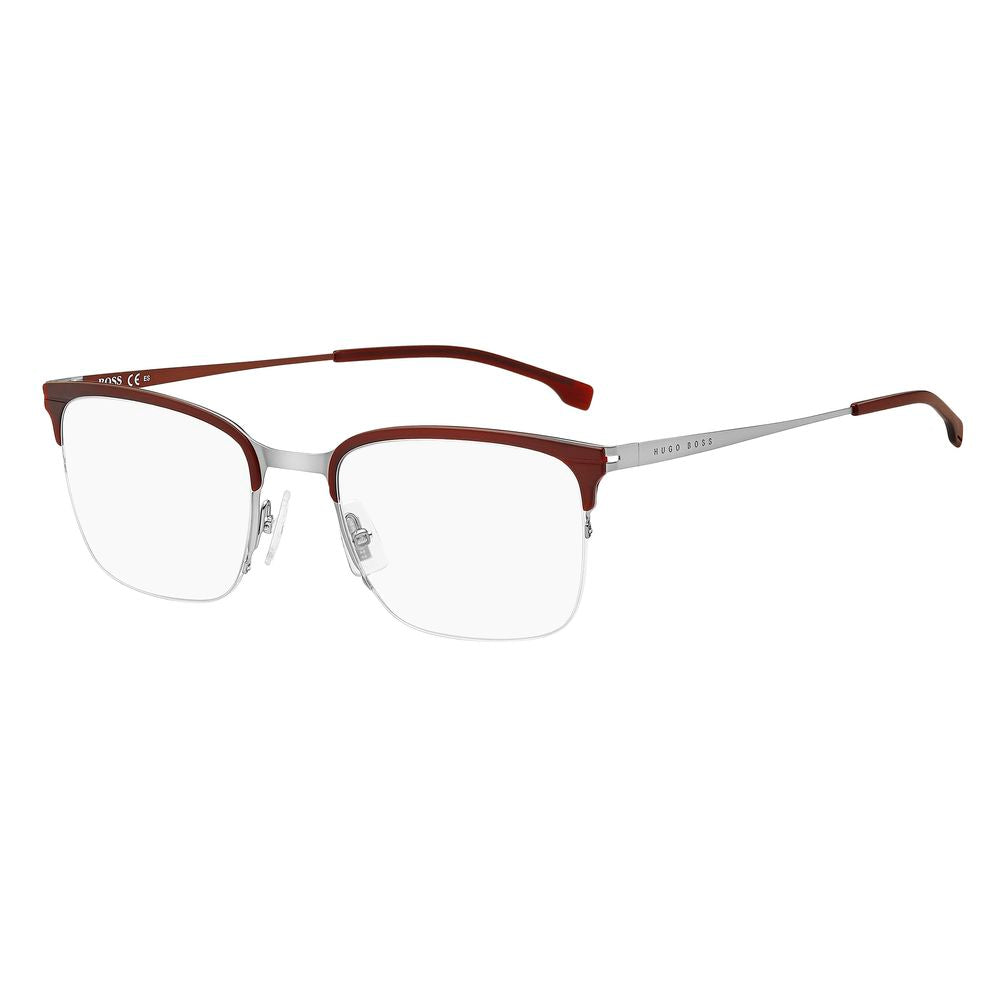 Hugo Boss Burgundy Metal Eyeglasses (Frame)