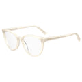 Moschino Cremefarbene Acetat-Brille (Gestelle)