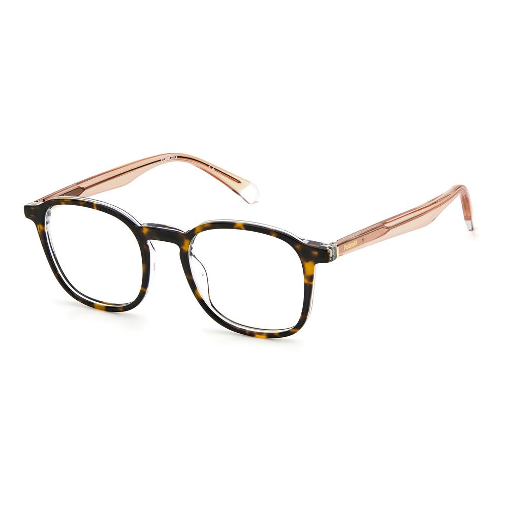 Polaroid Braune Acetat-Brille (Gestelle)