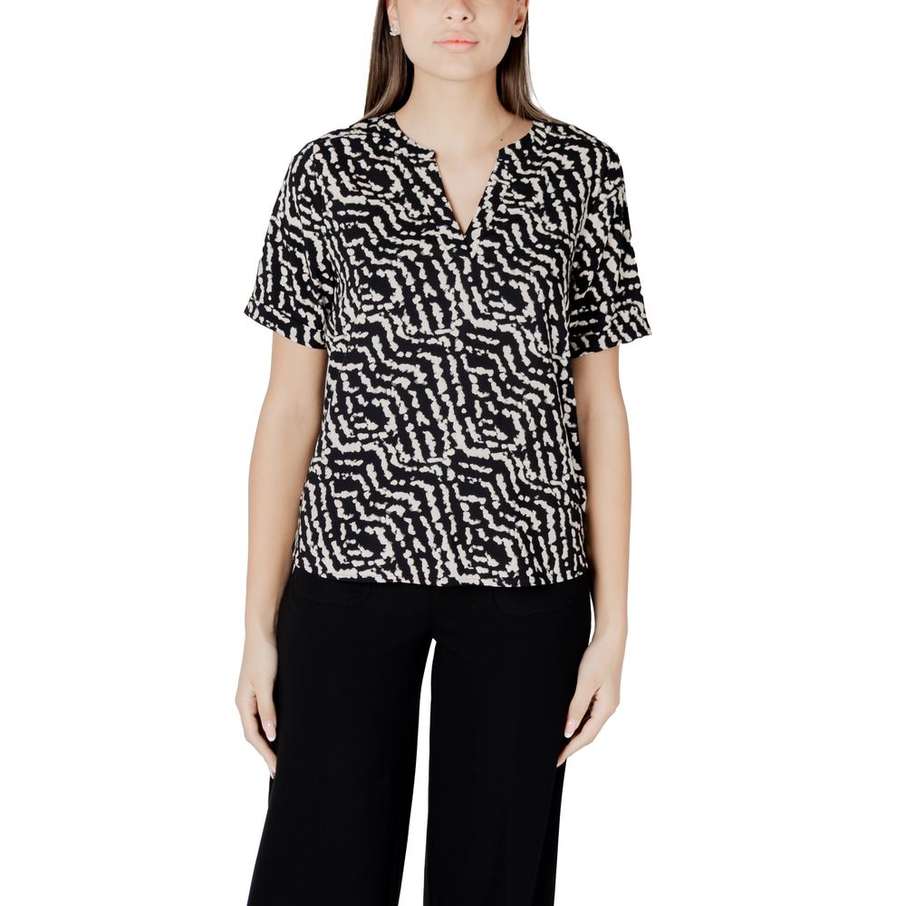 Street One Schwarze Viskosebluse