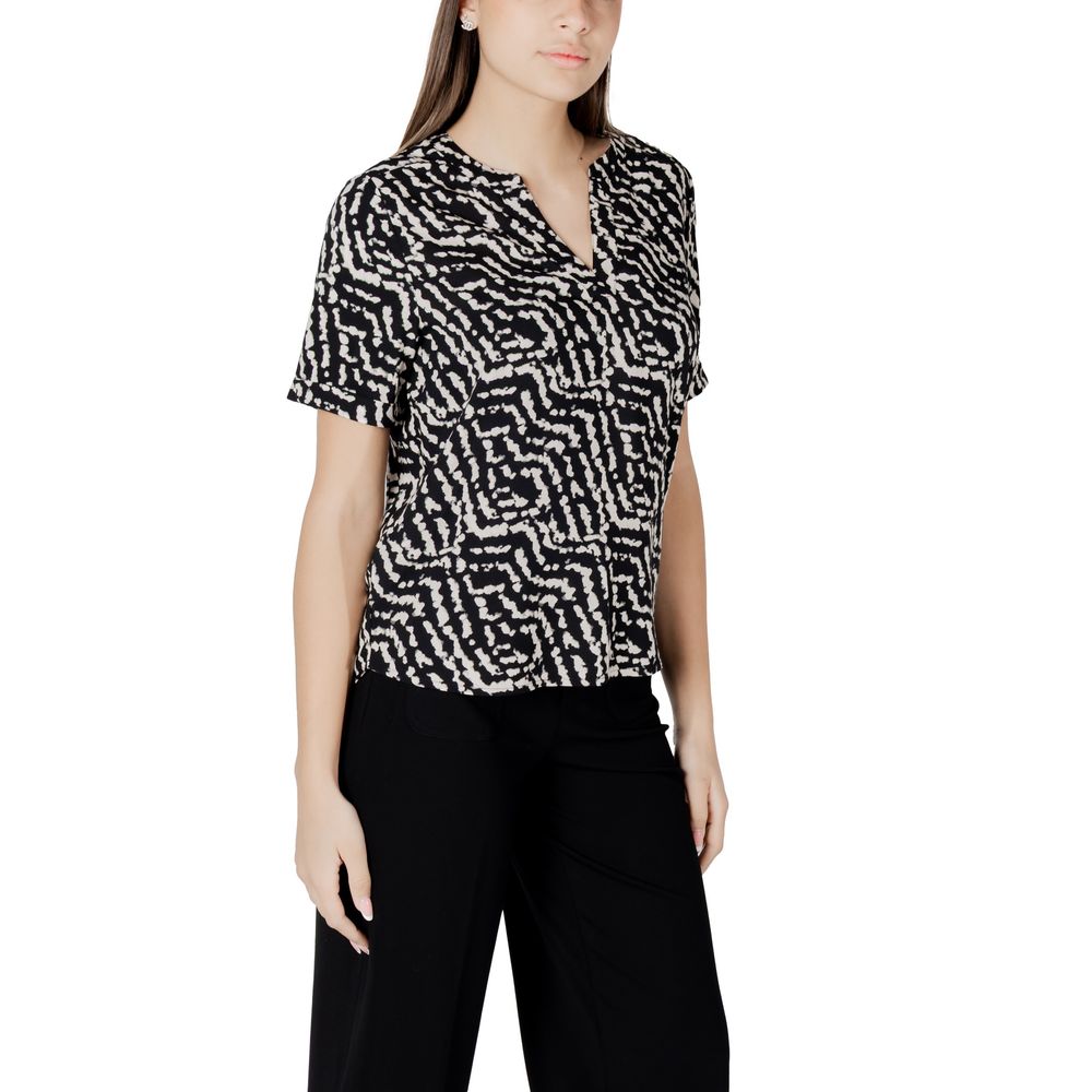 Street One Schwarze Viskosebluse