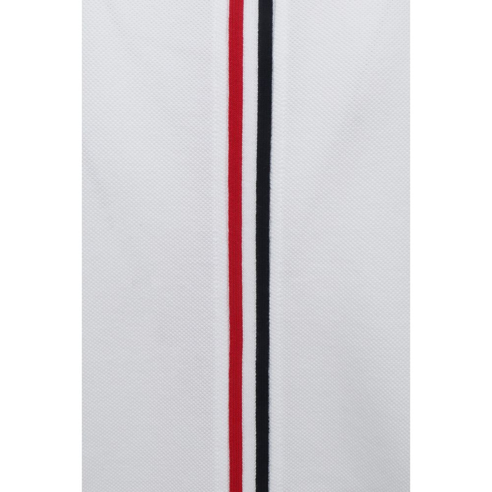 Thom Browne Weißes Baumwoll-T-Shirt