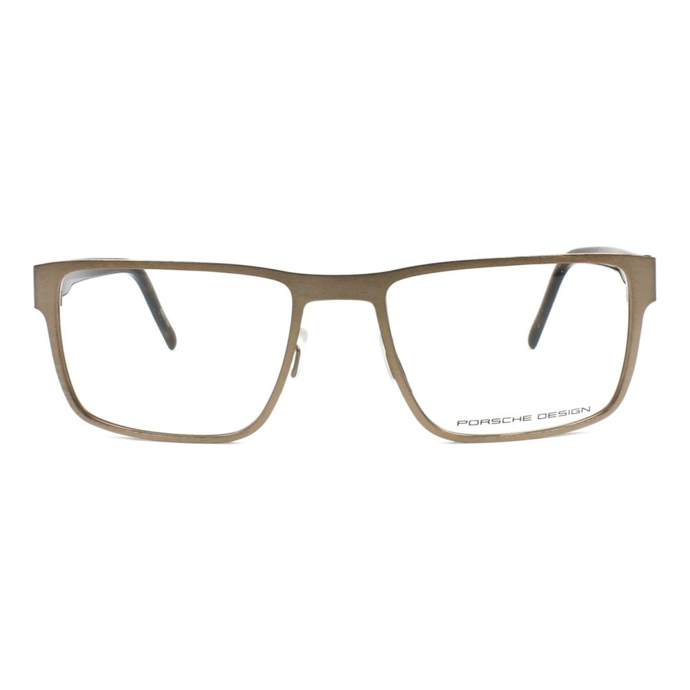 Porsche Braune Metallbrille (Fassung)