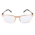 Porsche Design Goldene Metallbrillen (Gestelle)