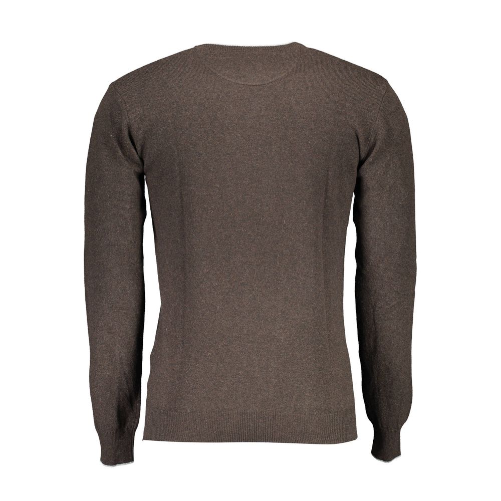 U.S. POLO ASSN. Brauner Pullover aus Wolle für Männer