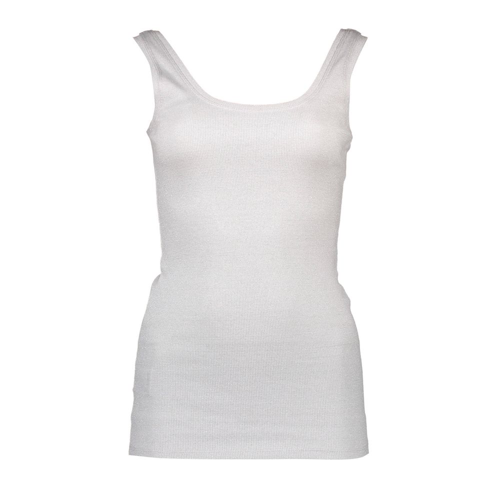 Silvian Heach Women's White Cotton Top