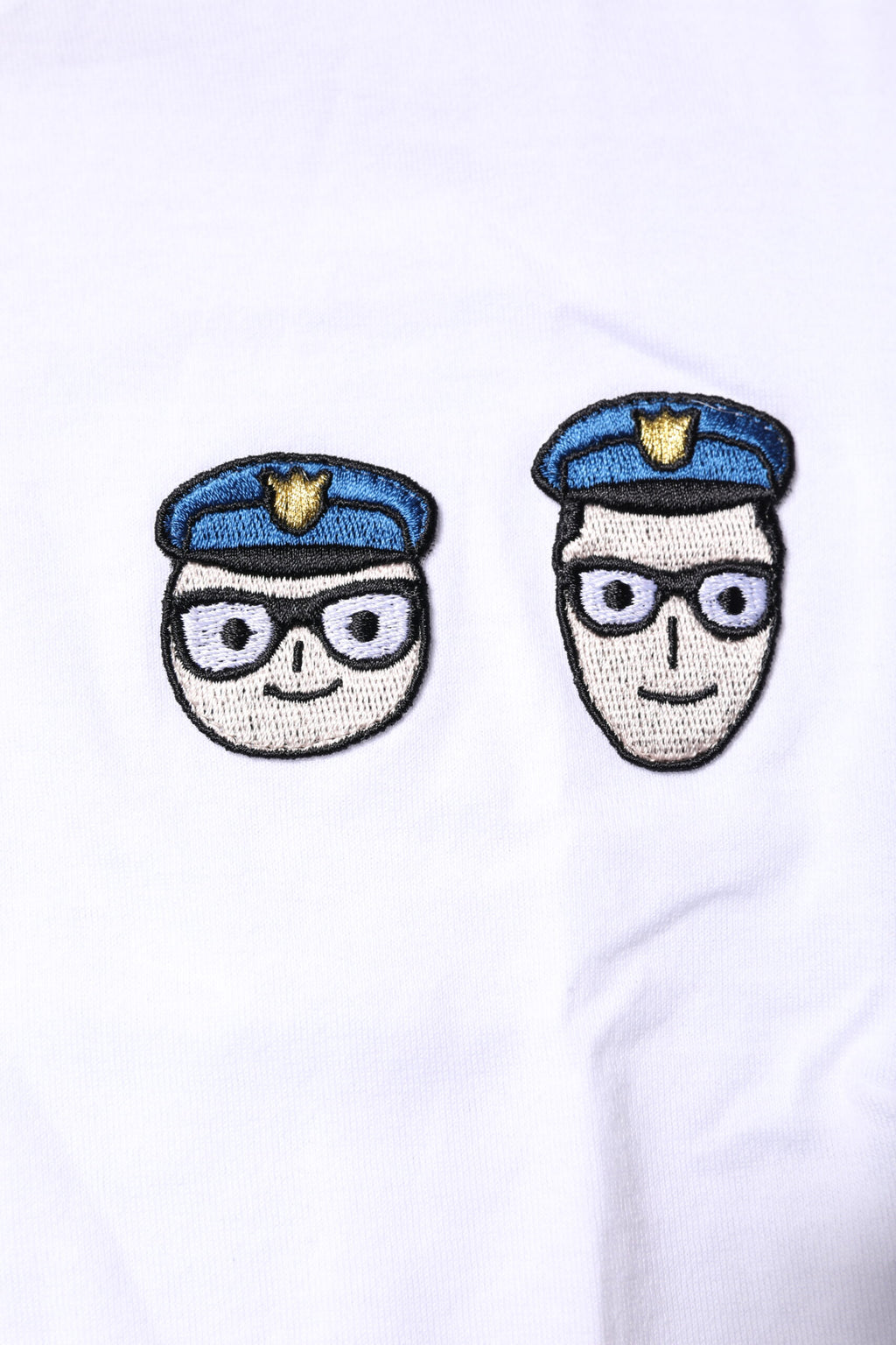 Dolce & Gabbana Weißes #DGFamily Baumwoll-T-Shirt mit Rundhalsausschnitt