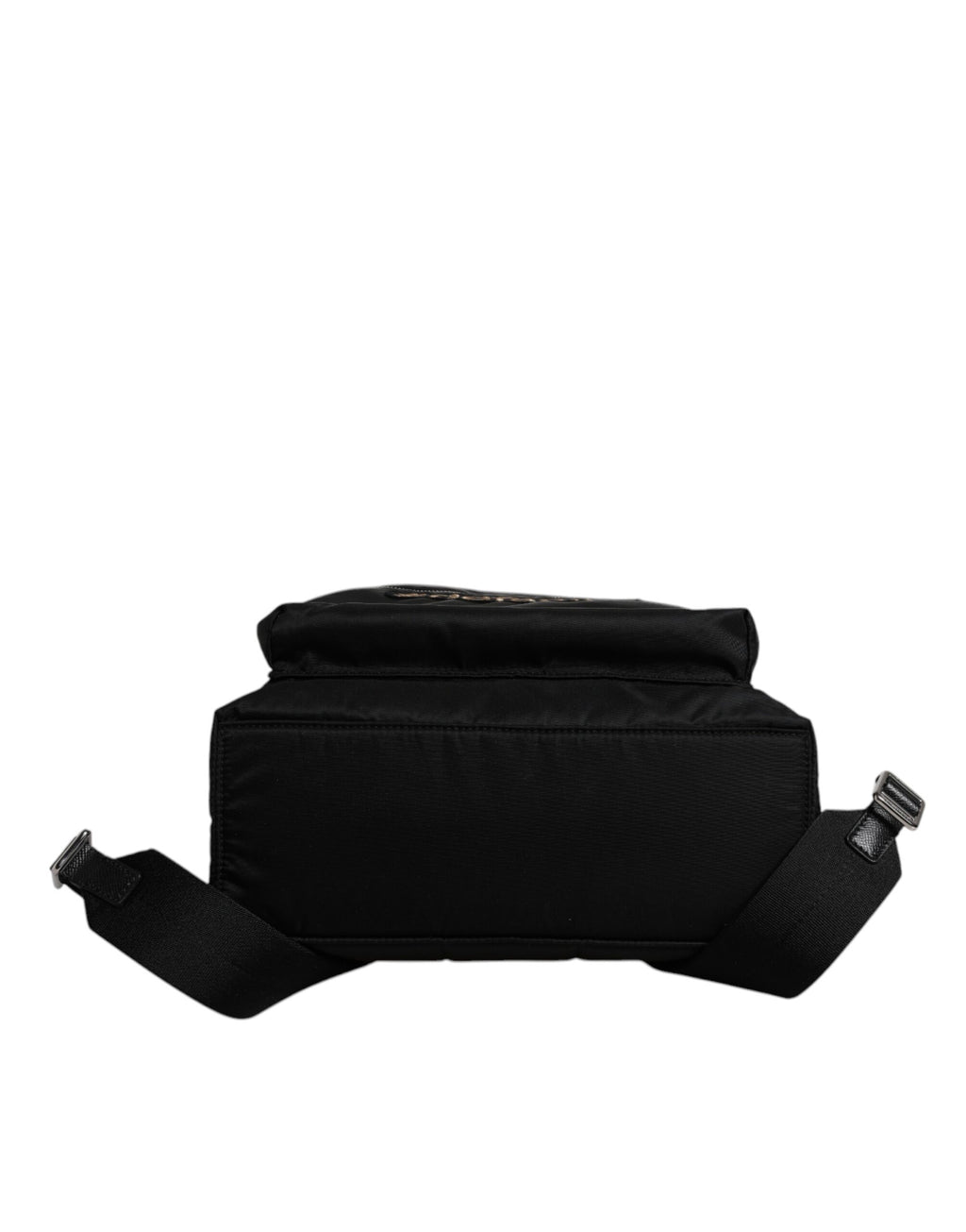 Dolce & Gabbana Black Nylon #DGFAMILY Embellished VULCANO Backpack Bag