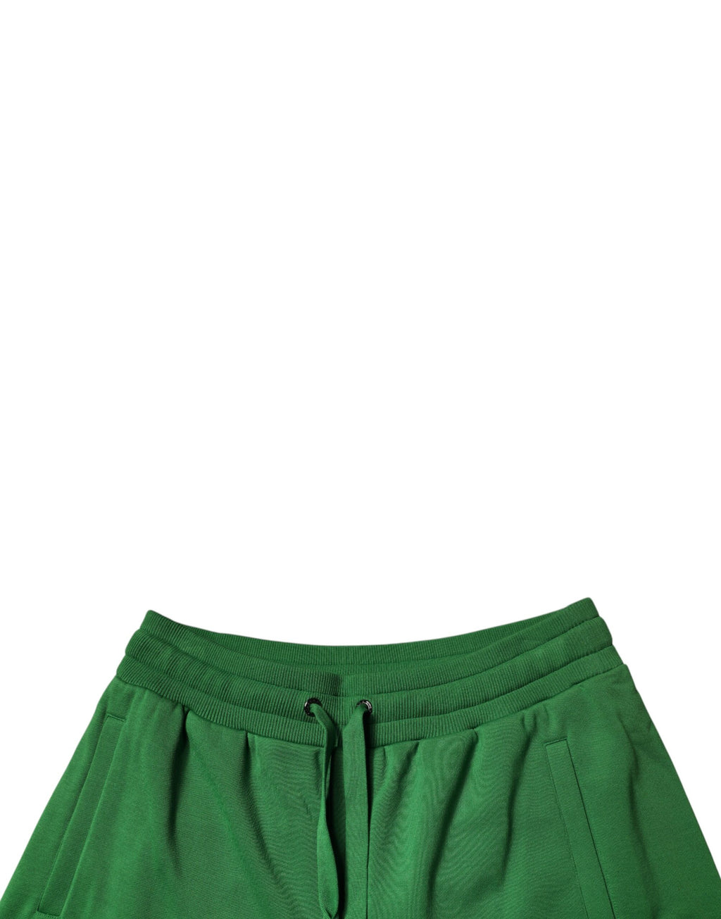 Dolce & Gabbana Green Cotton Men's Sweatshorts Bermuda Shorts
