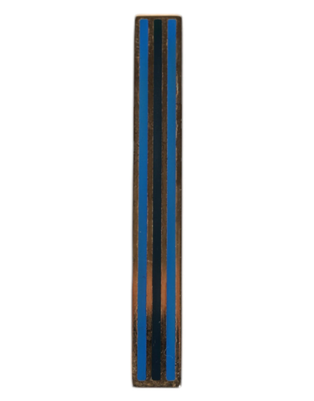 Dolce & Gabbana Gold Tone Brass Logo Tie Clip Bar