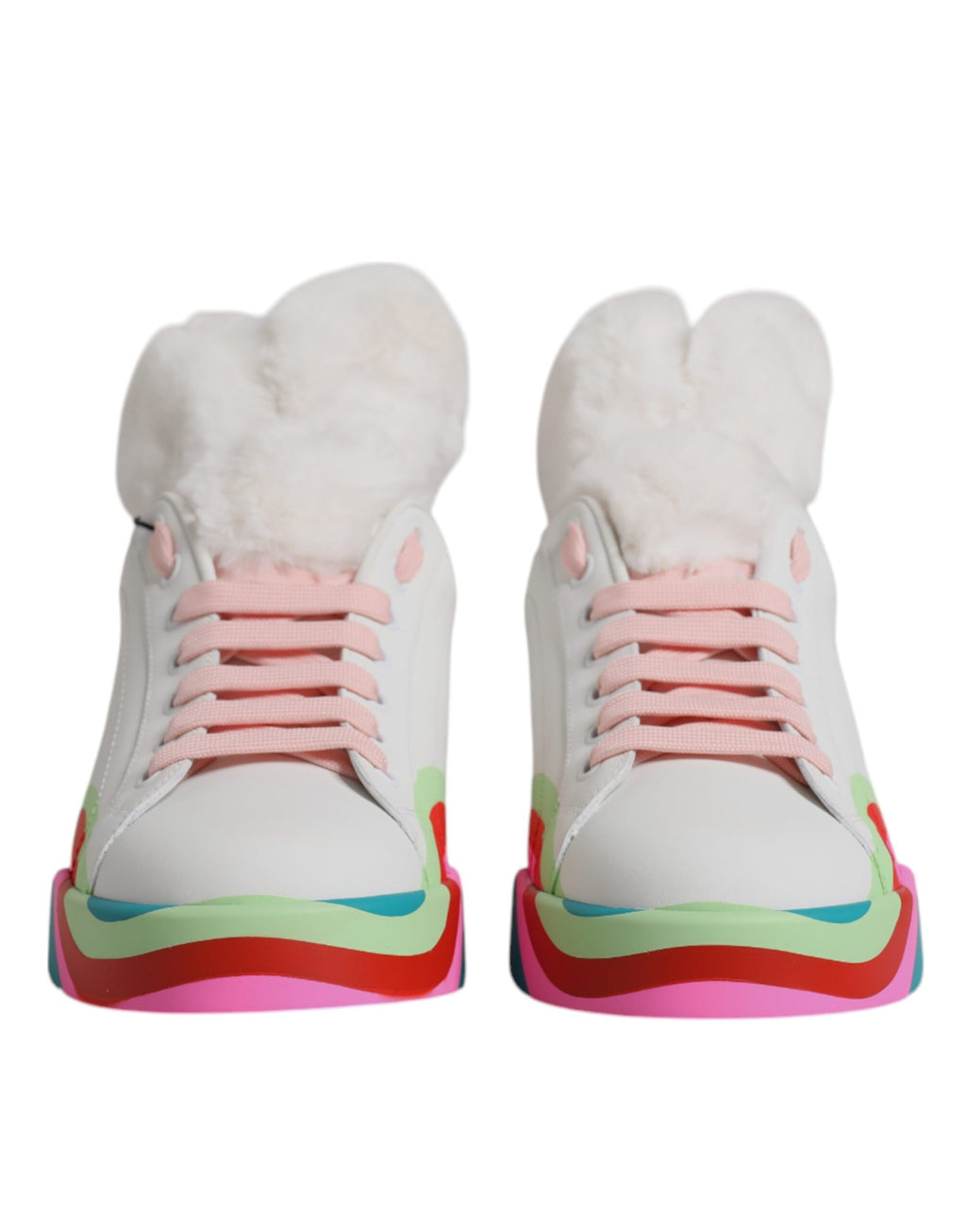 Dolce & Gabbana Multicolor Low Top Trainer Sneakers Shoes