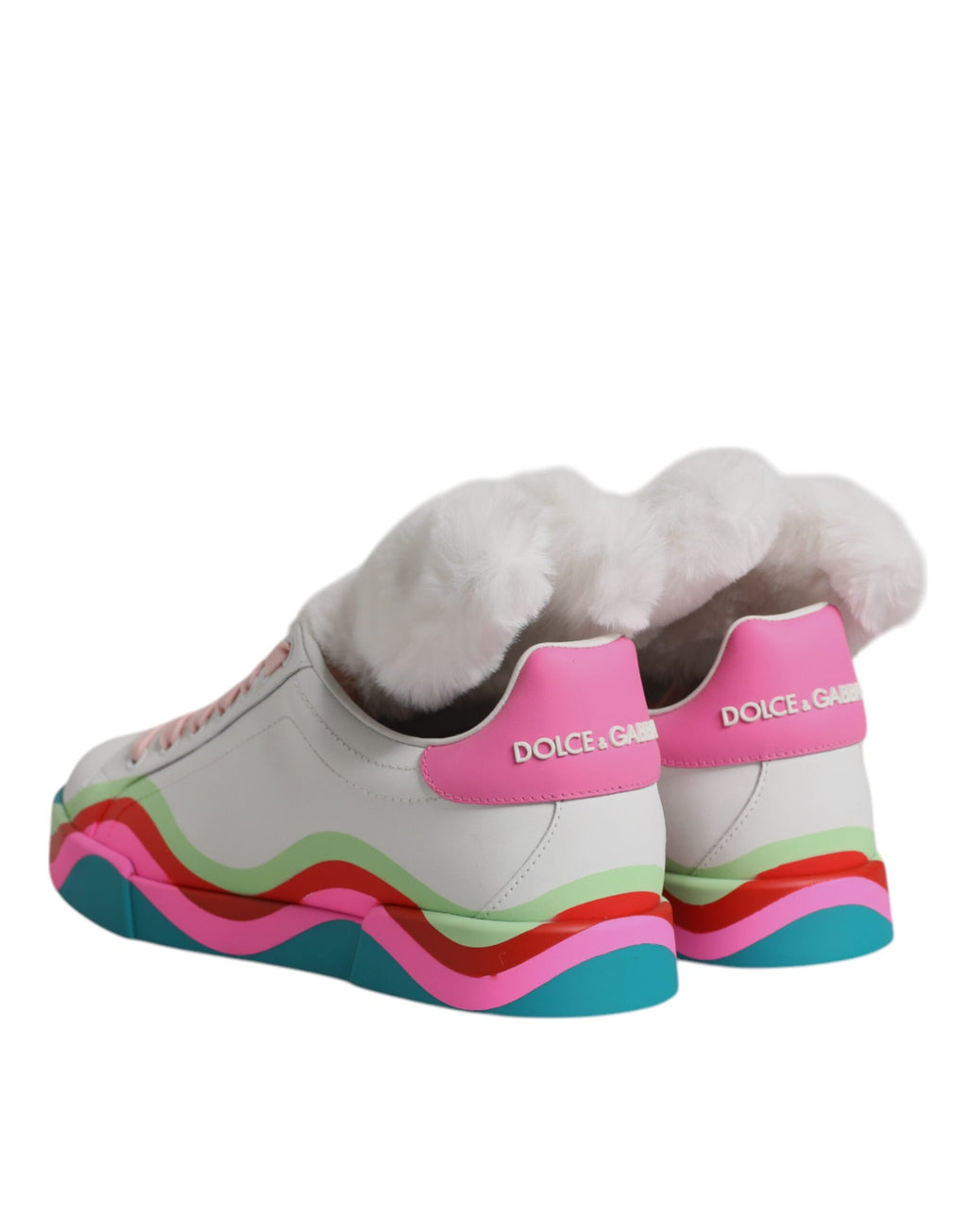 Dolce & Gabbana Multicolor Low Top Trainer Sneakers Shoes