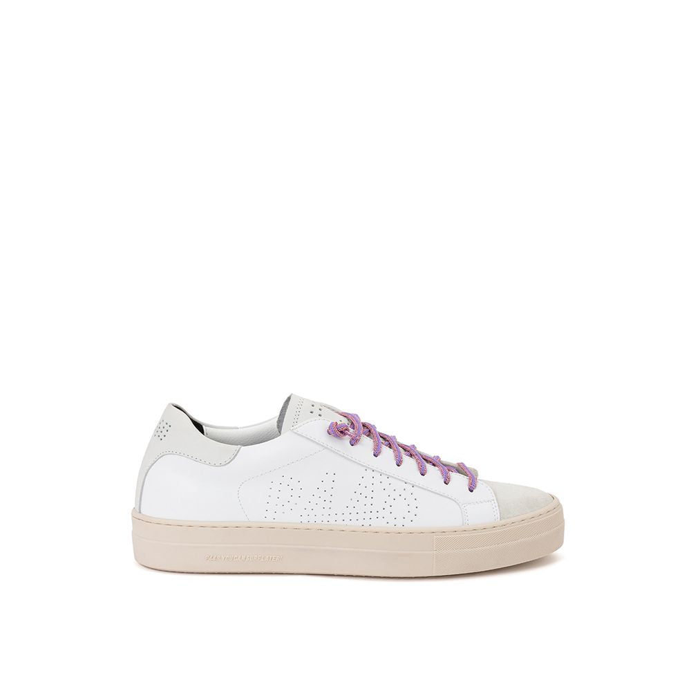 P448 White Leather Sneakers for Sports and Leisure