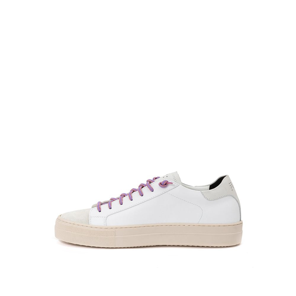 P448 White Leather Sneakers for Sports and Leisure